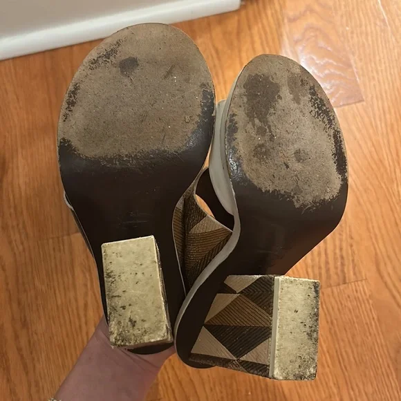 Tory Burch Block Heel Sandals - Picture 9 of 14